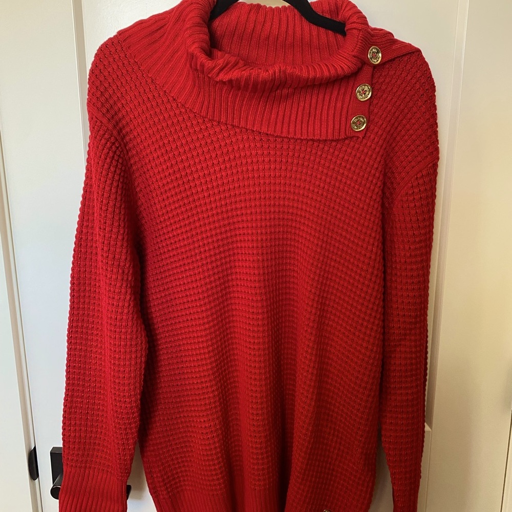 Calvin Klein red Sweater